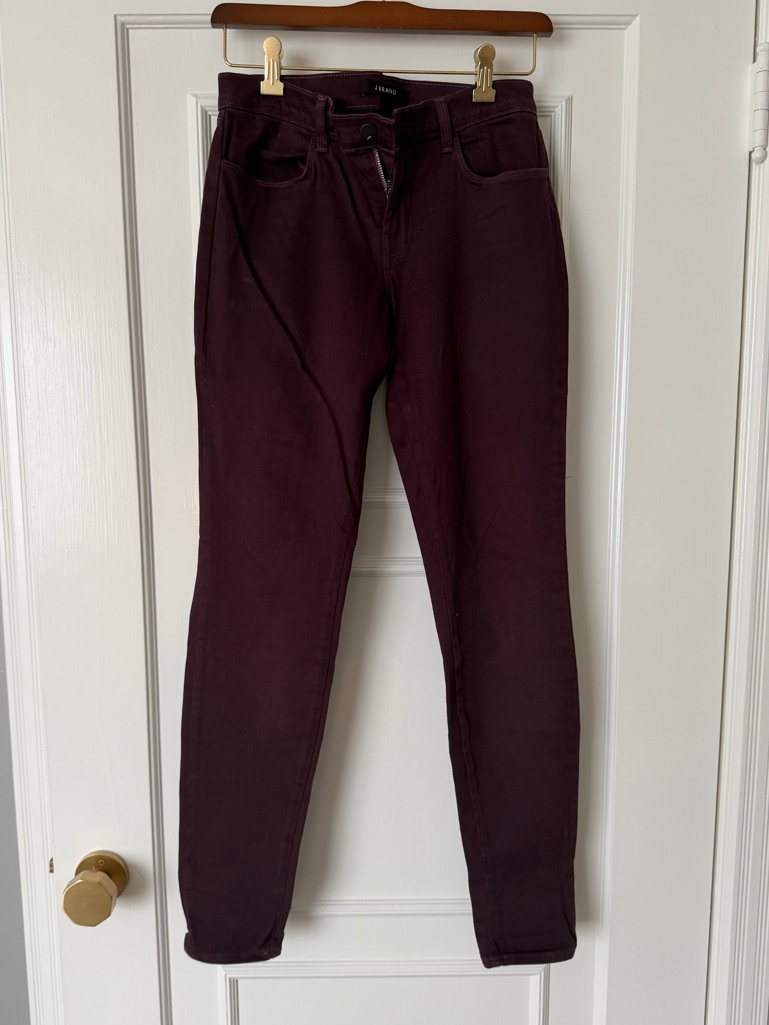 Nwot - J. Brand Women's Super Skinny Mid Rise Jeans In Size 28